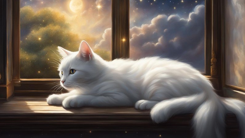 Dromen Over Witte Kat
