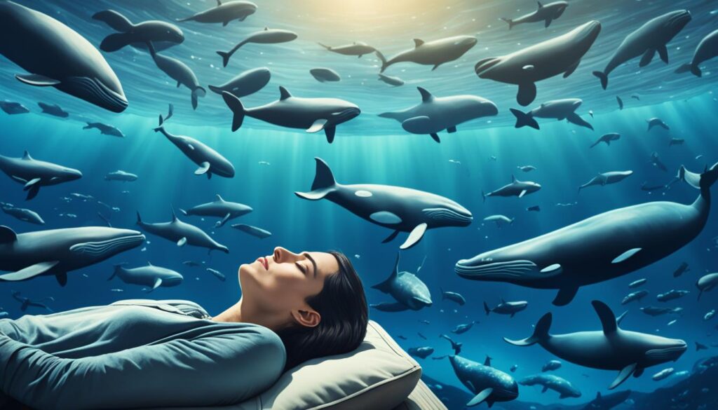 interpretatie van walvis in een droom