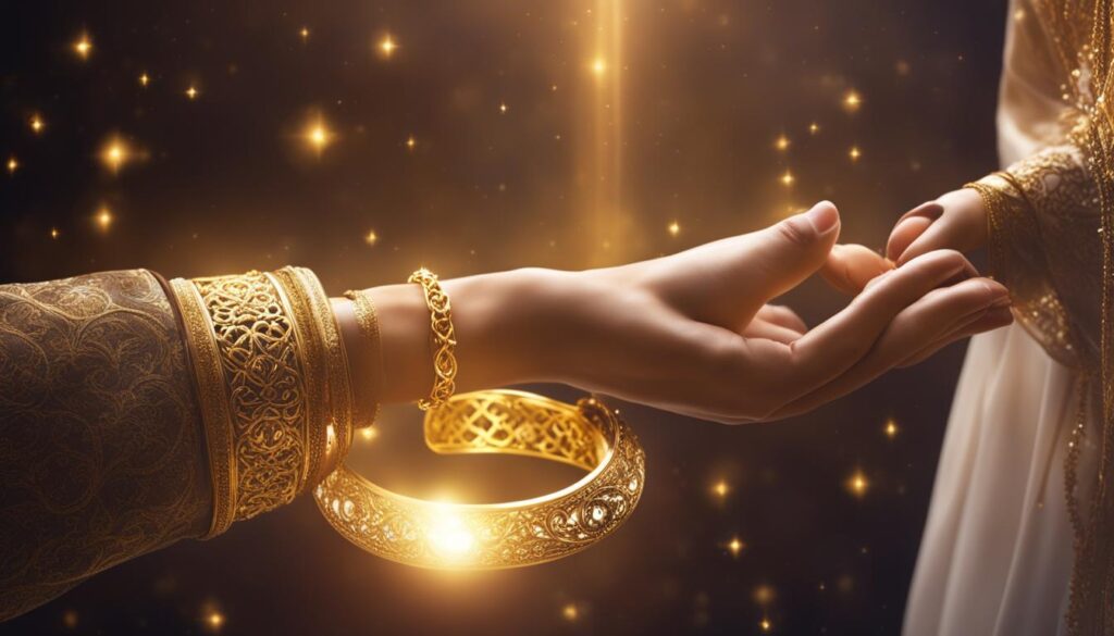 betekenis dromen gouden armband islam
