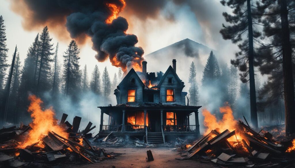 interpretatie droom huis brand